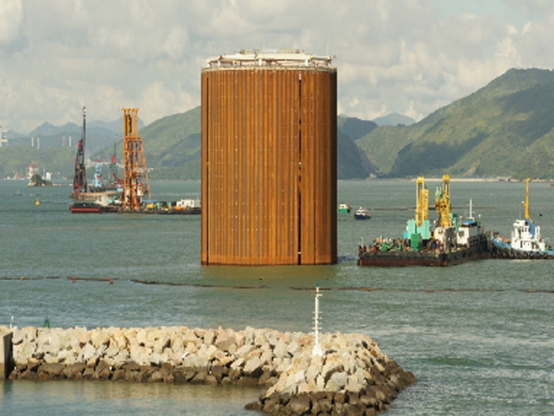 港珠澳大橋香港人工島